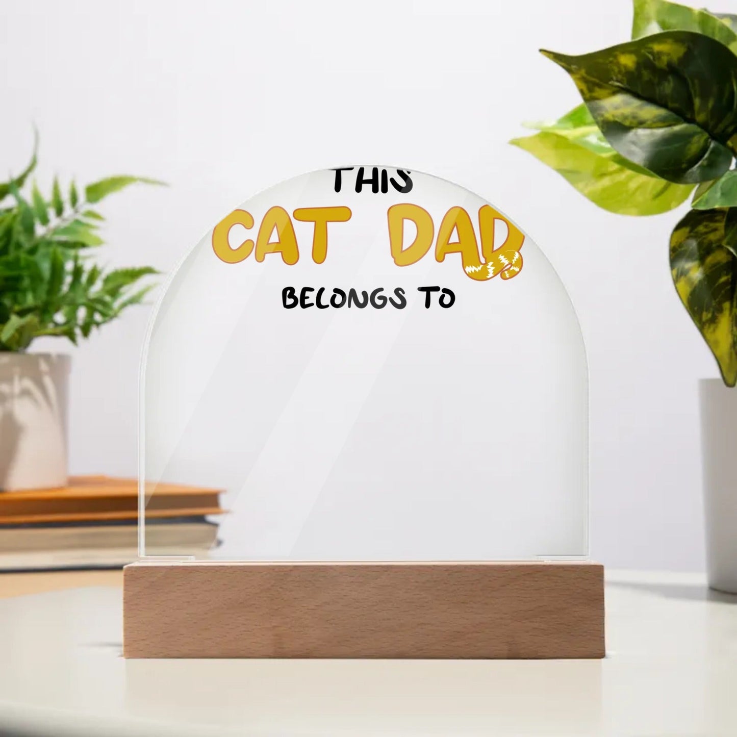 Acrylic Dome Plaque