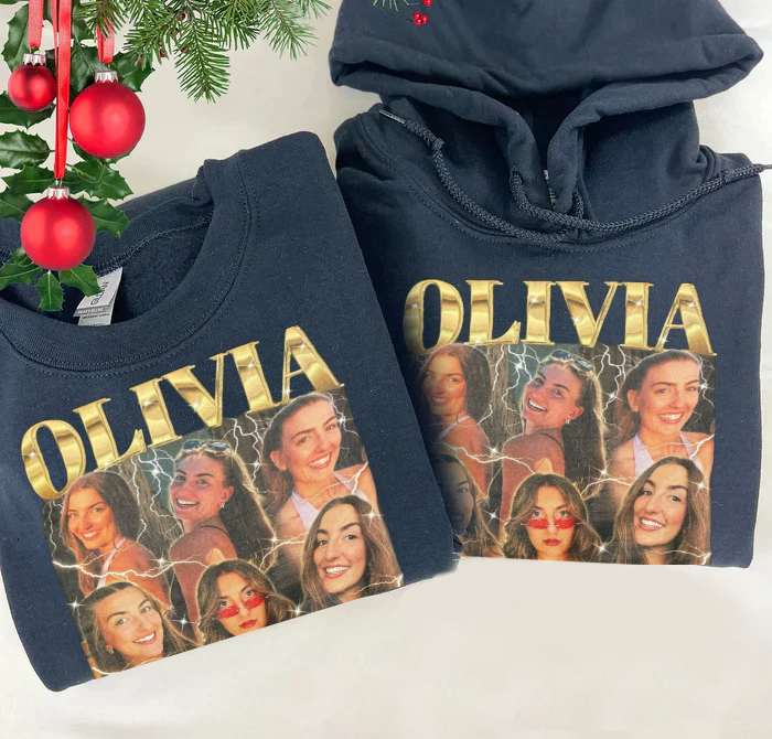 Custom Vintage Photo Tee💕Sweatshirt💕Hoodie(GirlFriend,BoyFriend,PETS,etc)