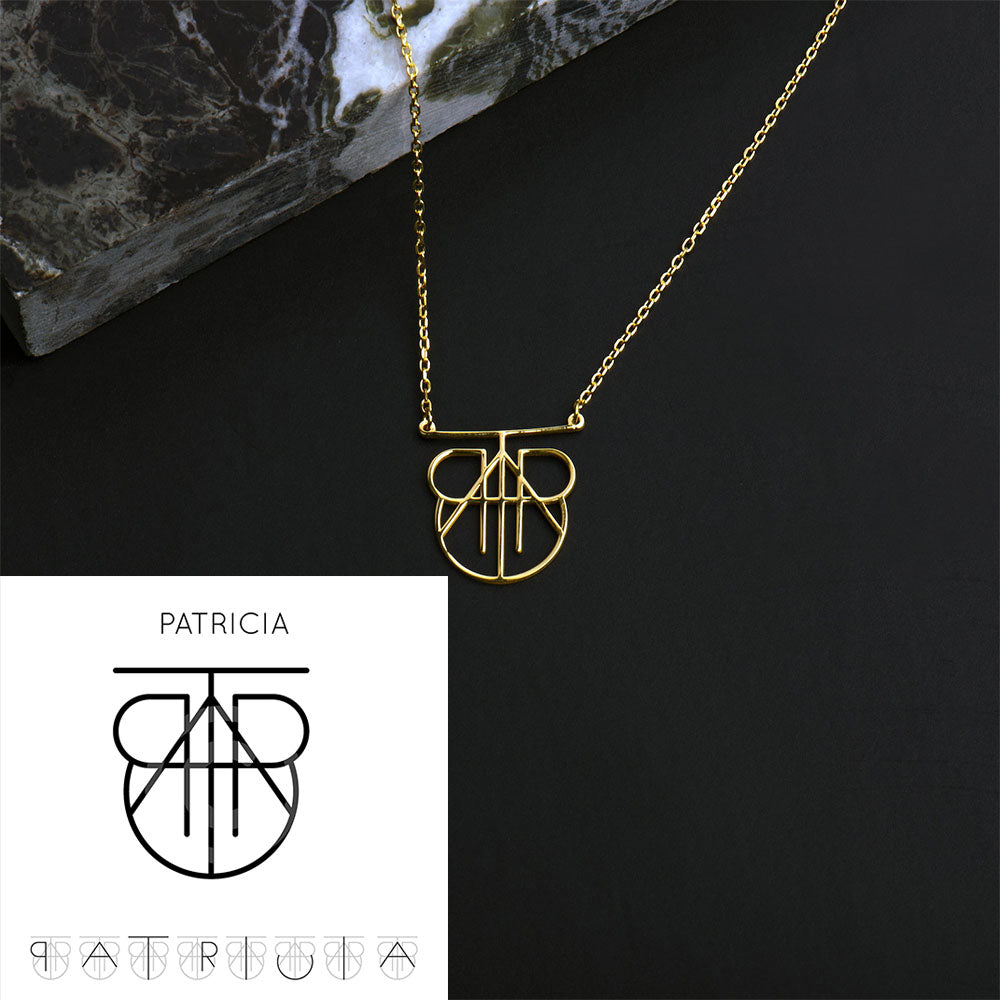 50%OFF💗Unique Design Name Logo Necklace -Personalized Name Necklace
