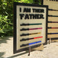 SEPLONY™ I Am Their Father Engraved Wooden Sign