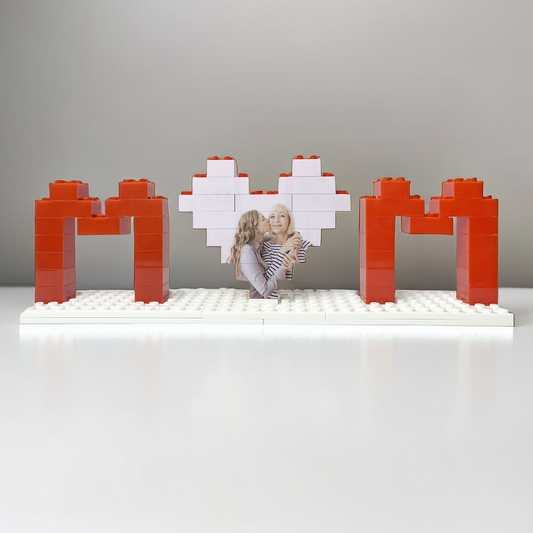 Personalized Mother's Day Display Blocks - Create Your MOM with Love