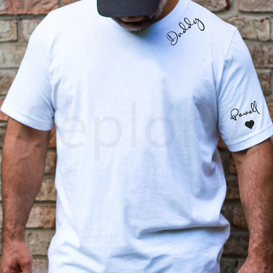 Seplony™ Personalized Daddy T-shirt