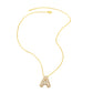 Bubble Initial Necklace