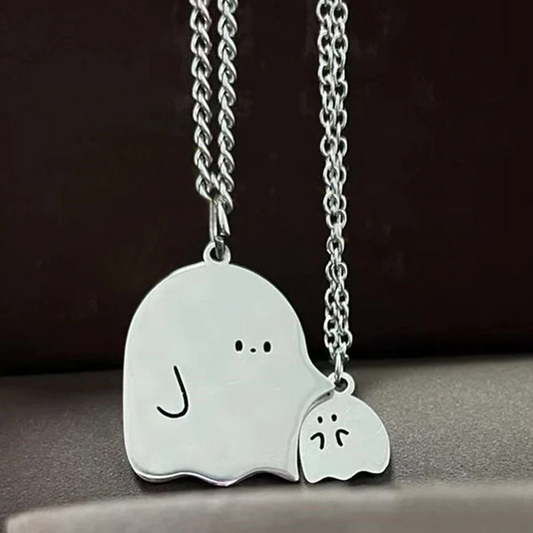 👻Early Halloween Sale 👻 Customized Matching Boos Necklace