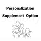 Seplony™ personalization supplement option
