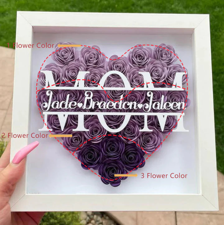 SEPLONY™ Mom Heart Shaped Flower Box