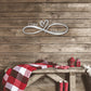 SEPLONY™ Infinity Couples Monogram Metal Sign